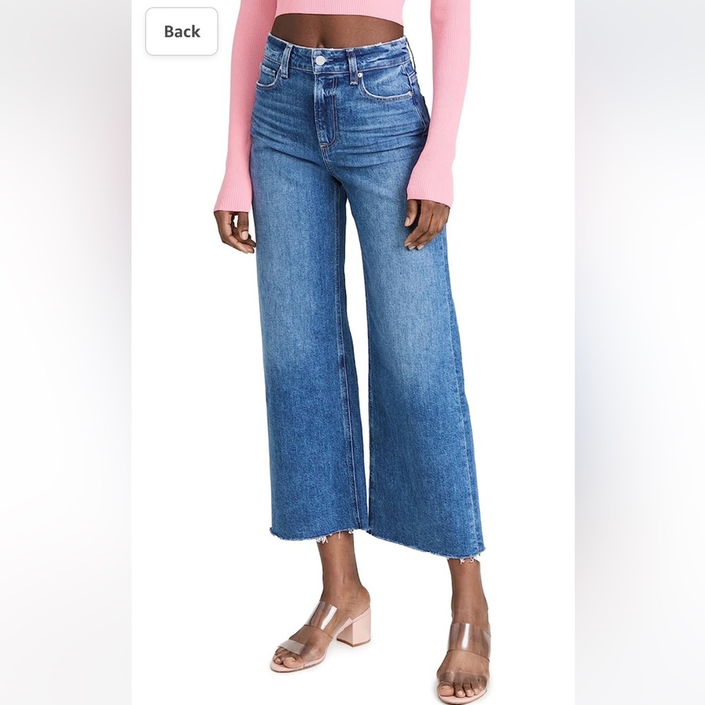 Paige Women’s “Anessa” Wide Leg Jean in “Blaine” (Size 27) New without tags!